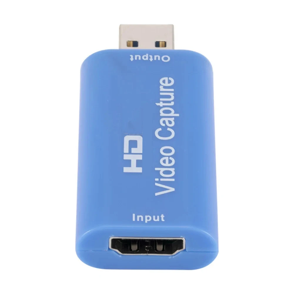 4K 1080P USB Capture Card HDMI-compatible Video Grabber Record Box for PS4 DVD Camcorder Camera Recording Live Streaming video capture adapter