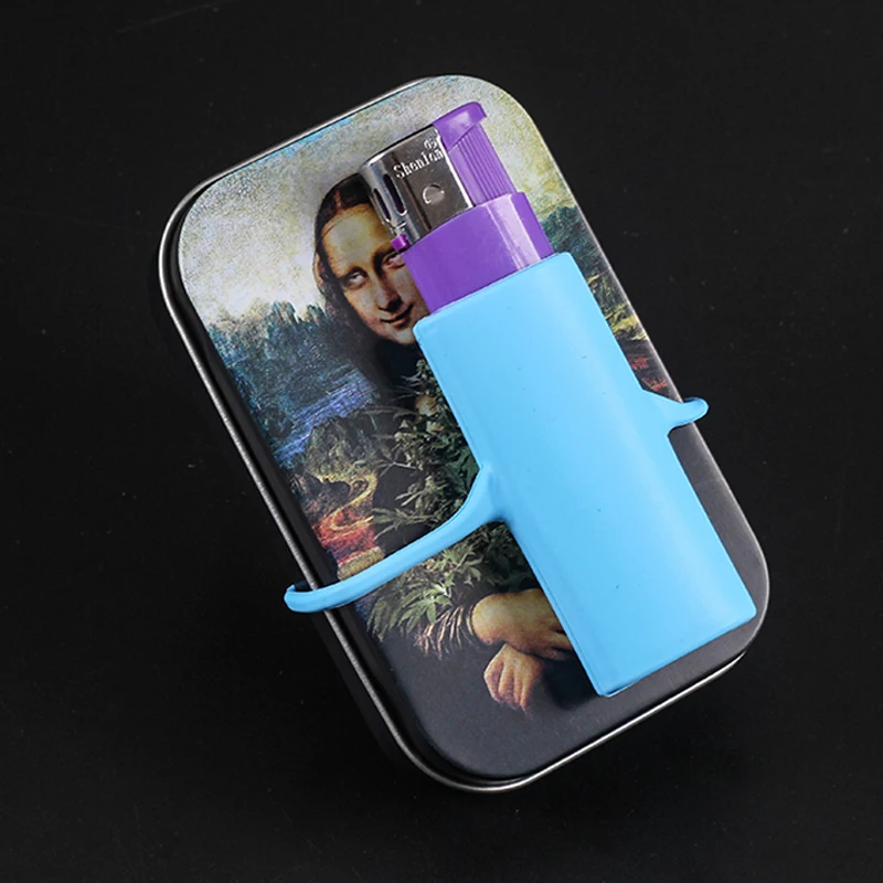 Rubber Lighter Case Silicone Lighter Sleeves Wrap Around Tobacco Pouch &  Cigarette Case Holder Multipack Daily Use
