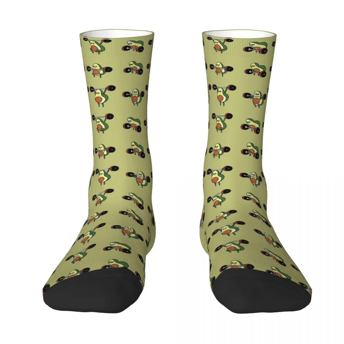 

LIFTING Avocado Socks Harajuku Sweat Absorbing Stockings All Season Long Socks Accessories for Unisex Gifts