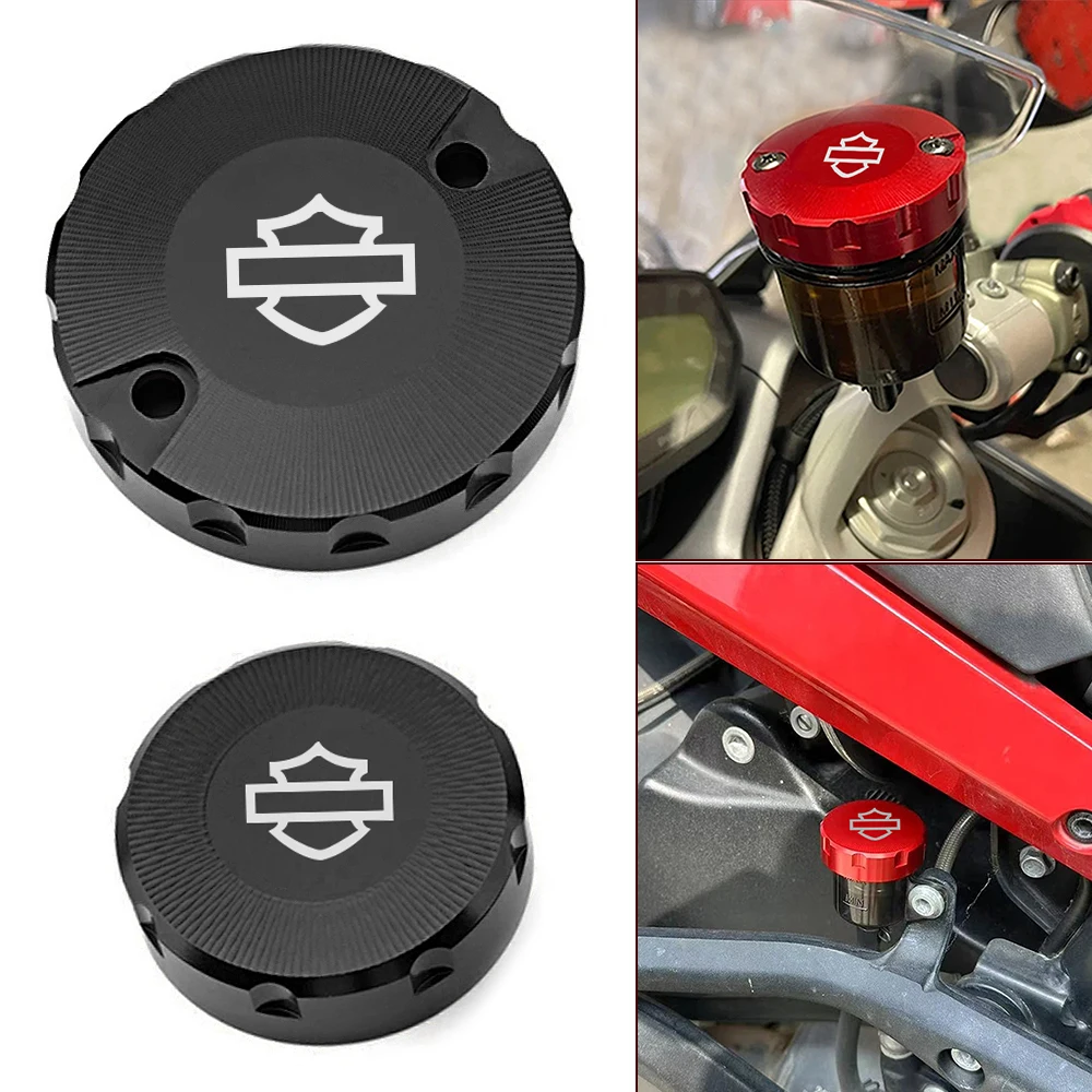 Harley Pan America Special Motorcycle Brake Fluid Reservoir and Valve Caps Accessories