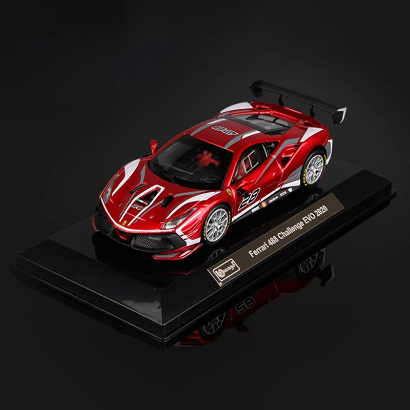 ブラーゴ-488個のチャレンジカーモデル,1:43 Fevari,2020
