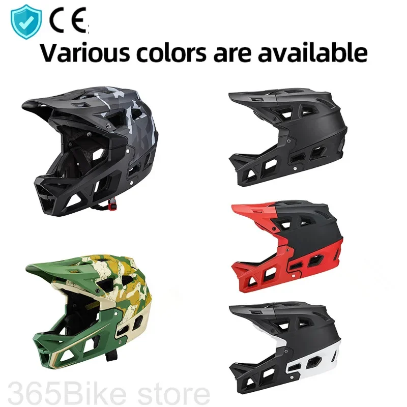 Cascos de bicicleta Mtb de cara completa ultraligero Integral