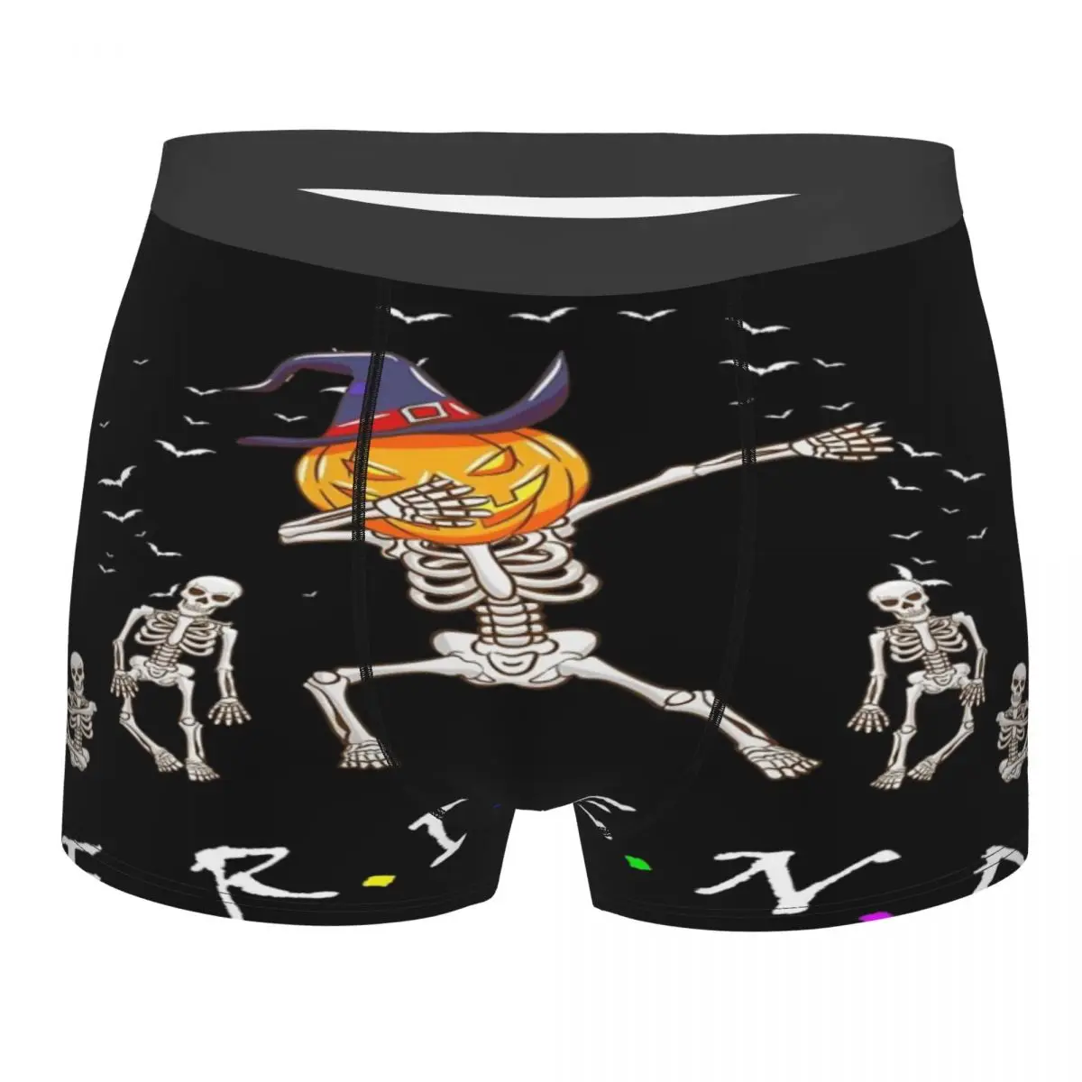 

Halloween Party Customizable Cool And Breathable Experience Printed Boxer Shorts Mens Summer Fashion Must-Have