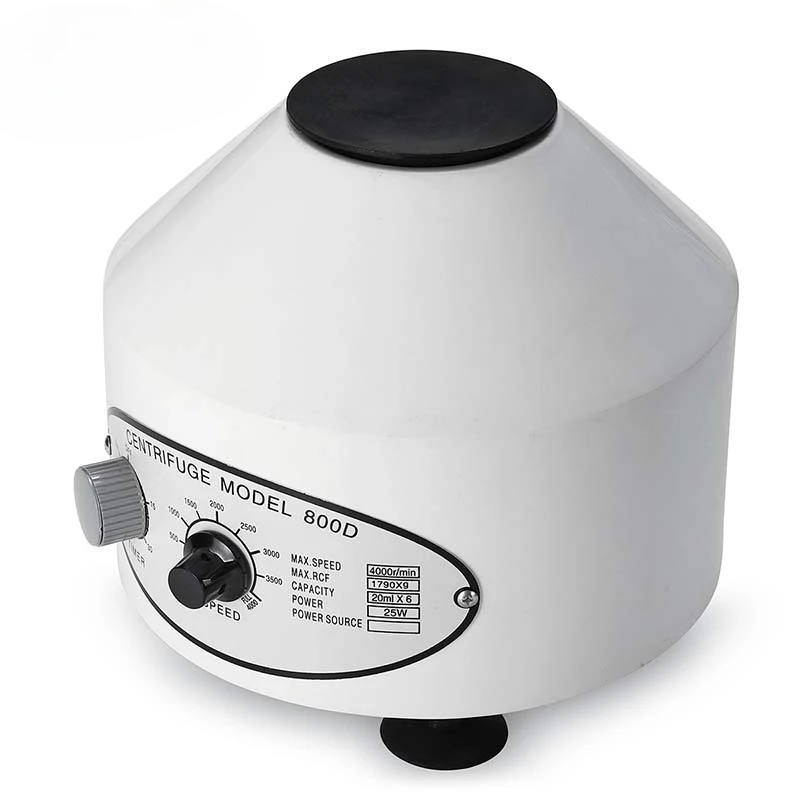 

Эффективная электрическая лабораторная Центрифуга с таймером 800D 4000 об/мин, настольная центрифуга для медицинской практики