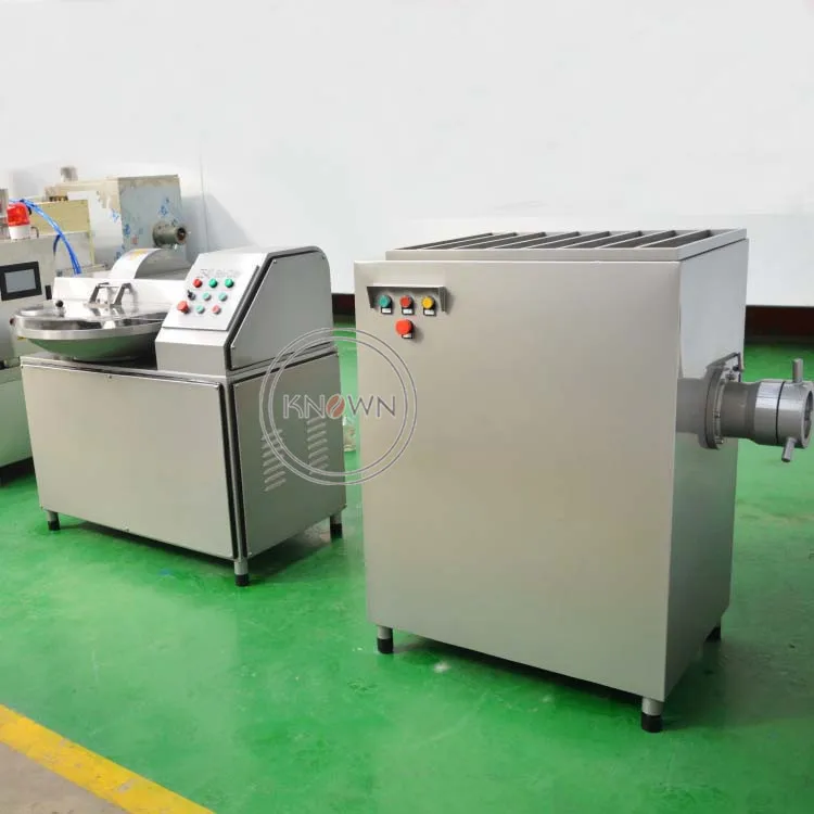 Multi-function Frozen Meat Grinding Machine Industry Pork Beef Chicken Mincer With CE 4