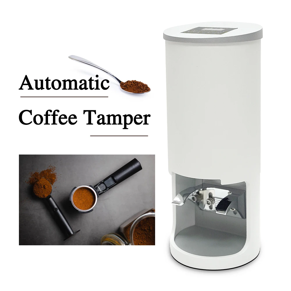 GZZT Electric 58/58.3MM Coffee Tamper Machine Automatic Flat Press Grinder Coffee Bean Powder Adjuster  Espresso Coffee Press full automatic dust free putty powder spraying wall grinder electric wall planer wall shovel wall plasterer