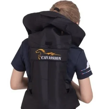 Equestrian Hand Charging Inflatable Armor Riding Safety Vest with Built-in Vent Switch 4