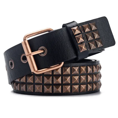 Fashion Alloy women Belts Chain luxury for Genuine Leather New style Pin Buckle Jeans Decorative men Retro Decorative Punk