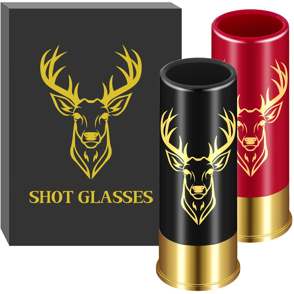 2PCS-Set-Shot-Glass-Drinking-Cup-Creative-High-Quality-Plastic-Shotgun ...