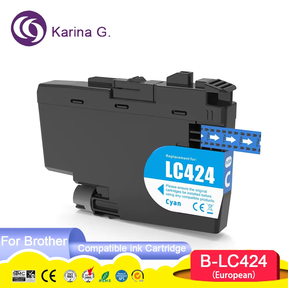 Standard capacity LC424 LC 424 Premium Compatible Ink Cartridge For  DCP-J1200W,