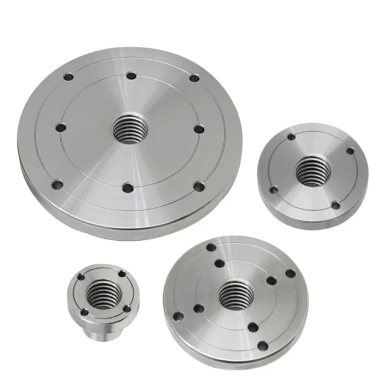 1 Pz Tornio Per Legno Piastra Frontale Per M33 M18 1 Pollice Filettato Tornio Per La Lavorazione Del Legno Mandrino 2 "3" 4 "6" Flangia Frontalino Bes