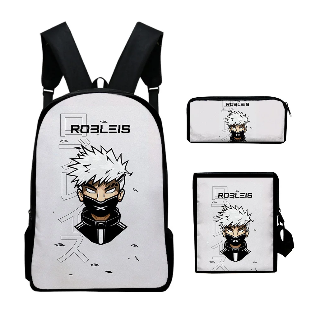 

3 шт./комплект, рюкзак для ноутбука, с 3D-принтом