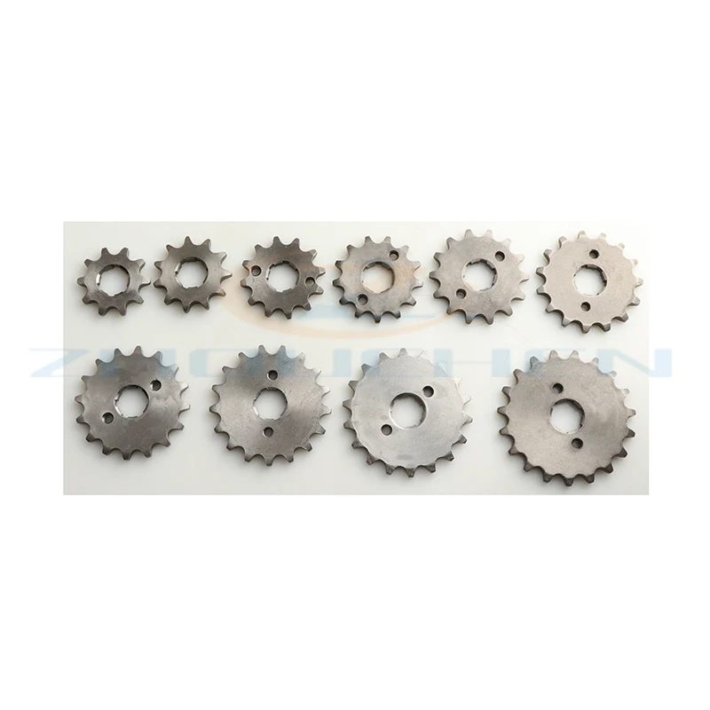 420 Chain 17mm 20MM 10 -19 Teeth Front Engine Sprockets For Taotao Kayo BSE Xmotos Apollo SSR 110 125cc Dirt Pit Bike ATV Quad