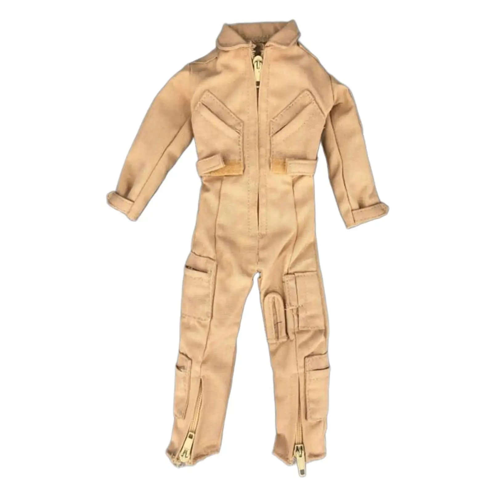 

1/6 Fighter Coverall Cosplay Model Handmade Stylish Accessories Miniature Clothing Dress up Costume for 12" Figures Doll Model