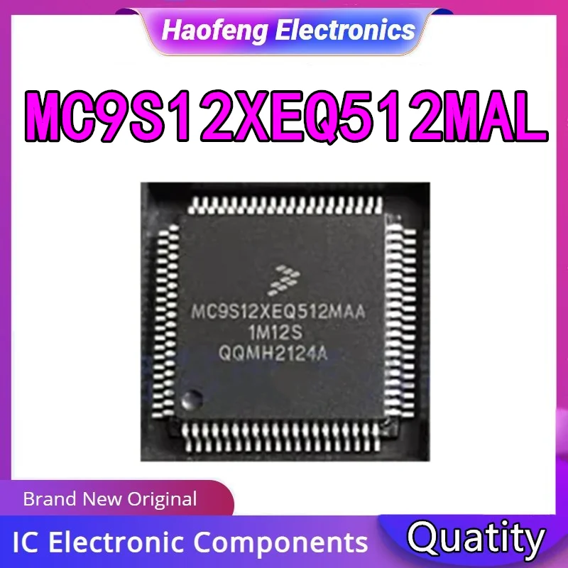 

New original MC9S12XEQ512MAL QFP-112 MC9S12XEQ512 Electronic components integrated circuit IC