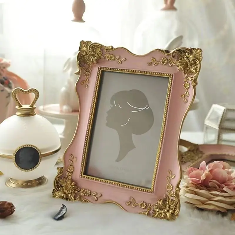 Luxe Reliëf Fotolijsten Gold Familie Foto Houder H... – Grandado Luxe Reliëf Fotolijsten Gold Familie Foto Houder H... – Grandado
