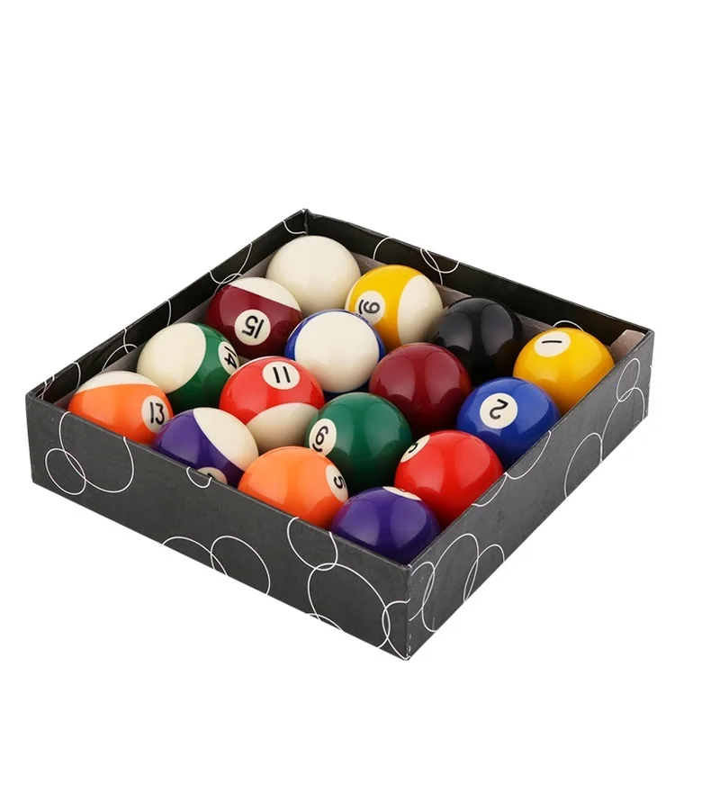 32mm Resin Billiard Pool Ball Set 16x