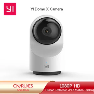 YI умная купольная камера безопасности X, AI-Powered 1080p WiFi IP домашняя система наблюдения с 24/7 аварийным реагированием, обнаружение человека