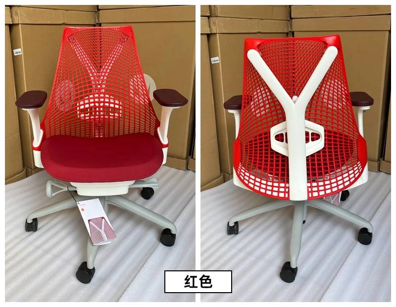 Description Picture 6 of itemStudy Work Office Chairs Sedentary Ergonomic Mesh Design Office Chair Handrail Salon Sillas De Oficina Commerce Furniture QF50OC