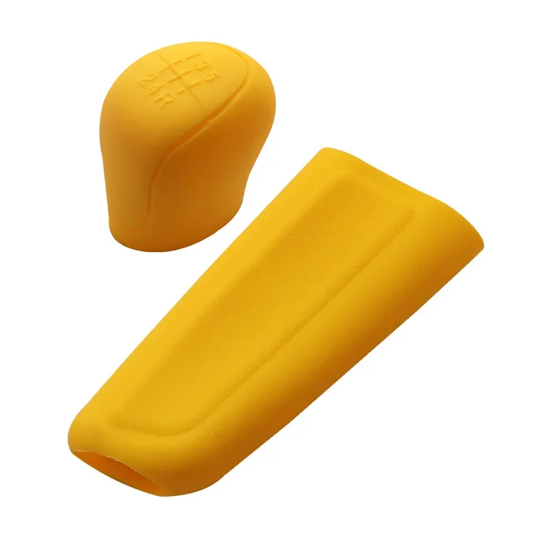Silicone Non-Slip Gear Shift Knob Protective Cover