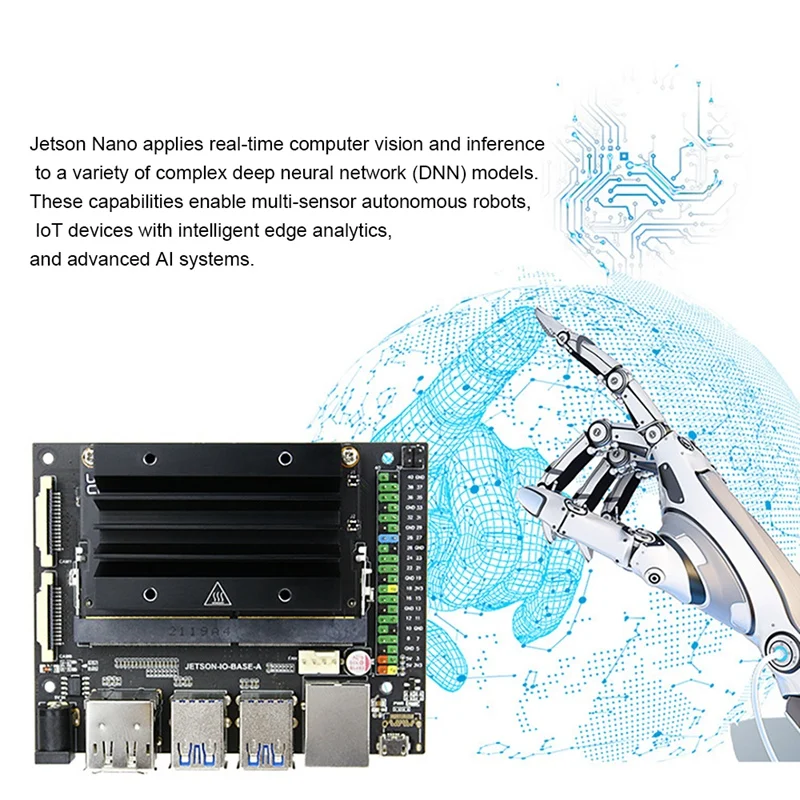JETSON NANO용 서브 개발자 보드, 인공 지능, 얼굴 인식, 4GB