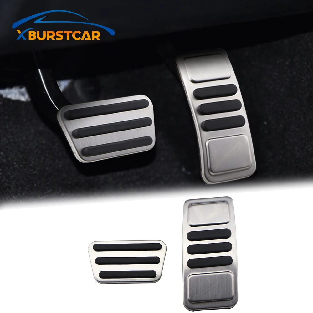 Xburstcar Auto For Ford Mustang 2015 2020 2pcs/set Stainless Steel