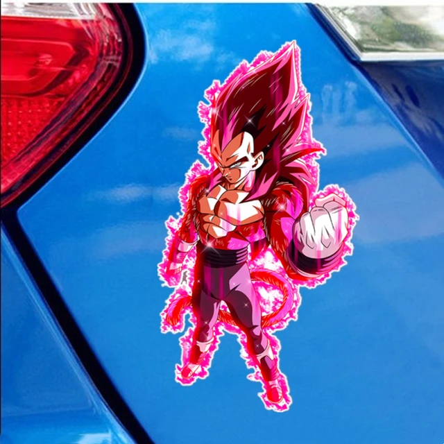 DRAGON BALL Z Goku STICKER JAPANESE ANIME 3 5/8 x 5 Full Color Sticker
