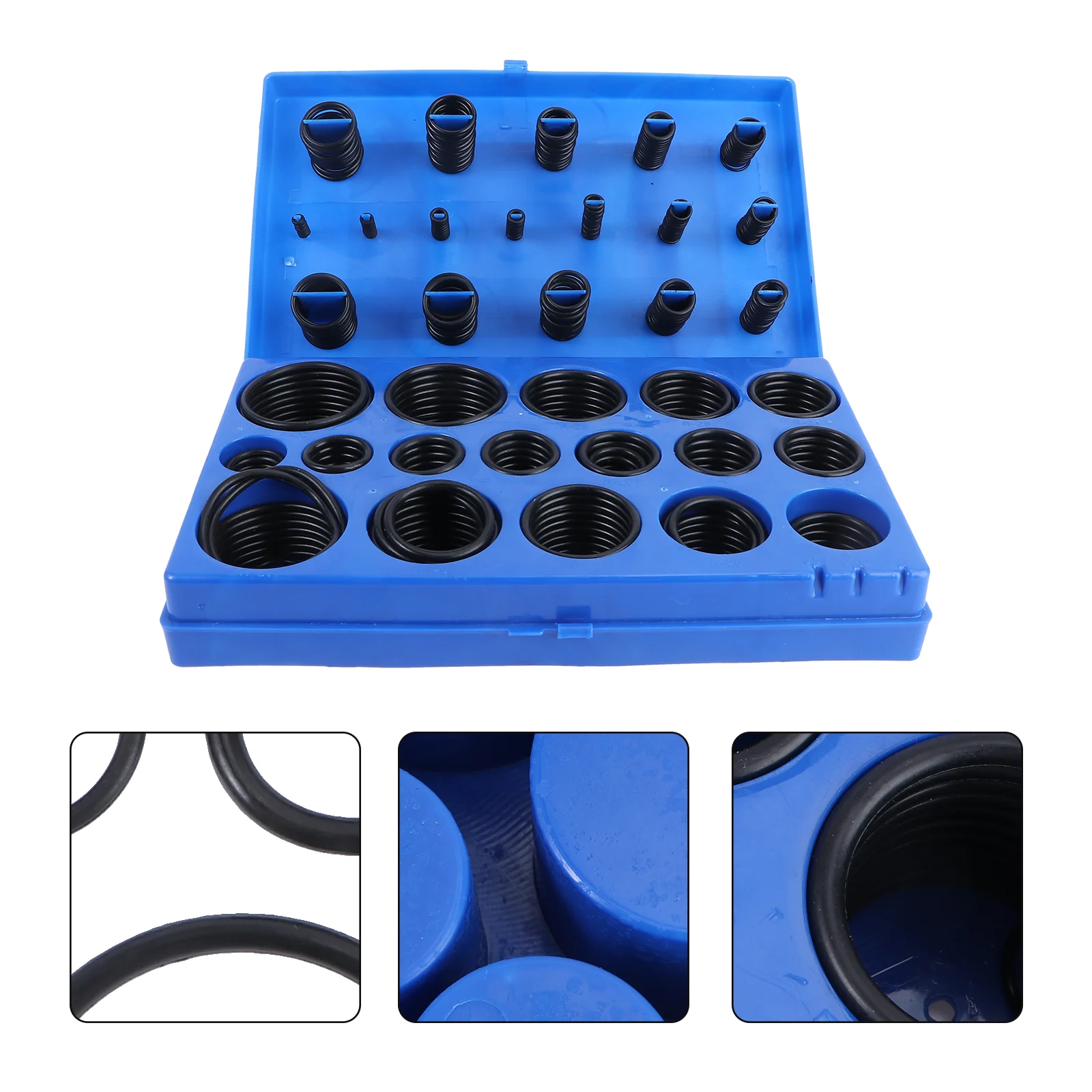 

419Pcs Rubber Ring Assortment Kit Electrical Gasket for Insulation Gasket Washer Seals Air Conditioning Automotive Boat and RV