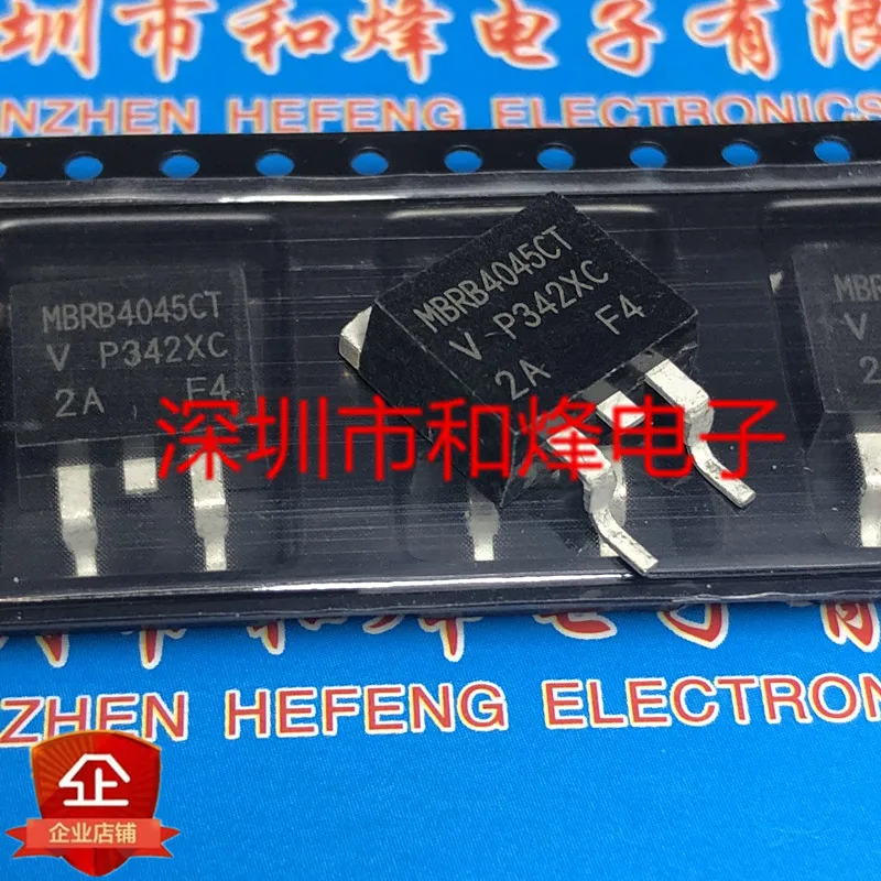 

5PCS-10PCS MBRB4045CT TO-263 45V 40A NEW AND ORIGINAL ON STOCK