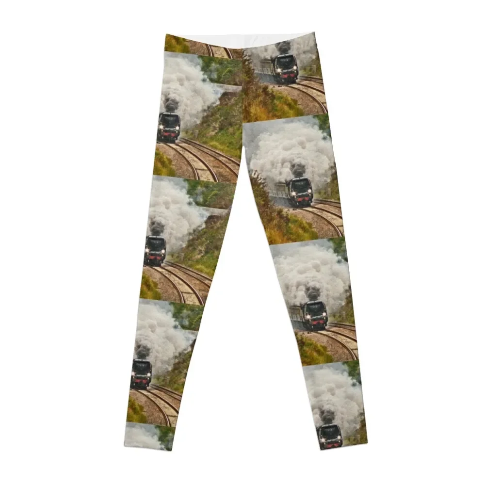 

All Aboard and Bound for Abroad Leggings for physical sport set Womens Leggings