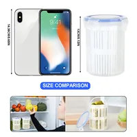 Pickle Holder Keeper Lifter Food Storage Container Bucket Of Pickles Multifunctional New Trusted Dishwasher Safe Flip Jar 2
