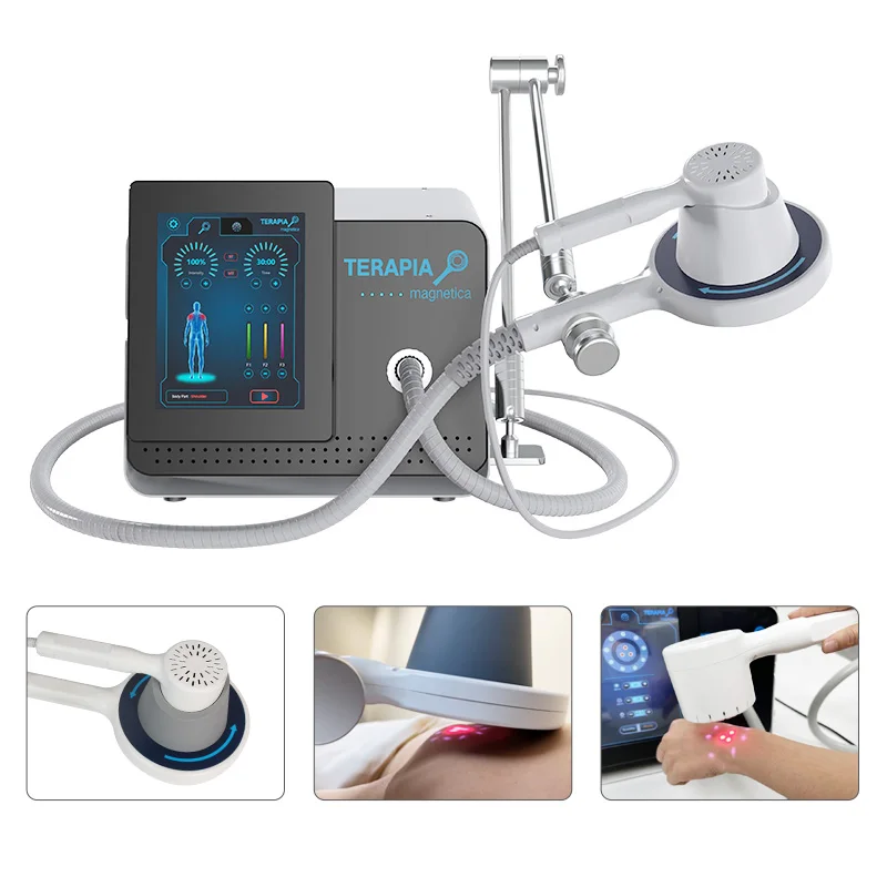 Portatile Emtt Fisio Magneto Therapy Diodo 650Nm 808Nm Terapia Laser Bassa Fisico Magnetico Parassita Sport Lesioni Sollievo Dal Dolore Corporeo