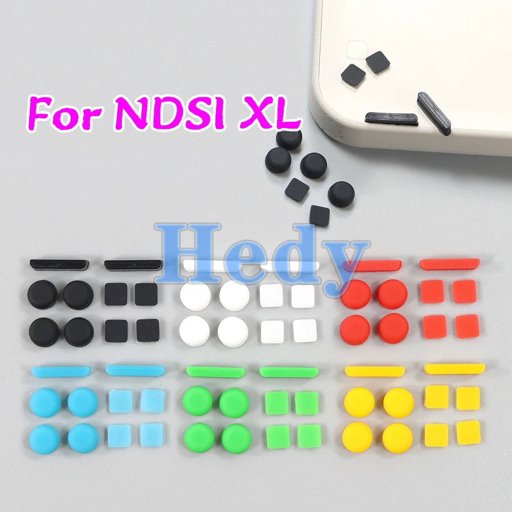 Kit Ricambio Viti E Piedini In Gomma Per New Nintendo 3DS XL/LL, Coperchio Superiore E Posteriore, Colore Rosso - 6