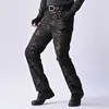 Men's Tactical Cargo Pants Outdoor Style Soft Shell Camouflage Pants Military Army Outdoor Multi Pocket Wear-resistant Trousers 5