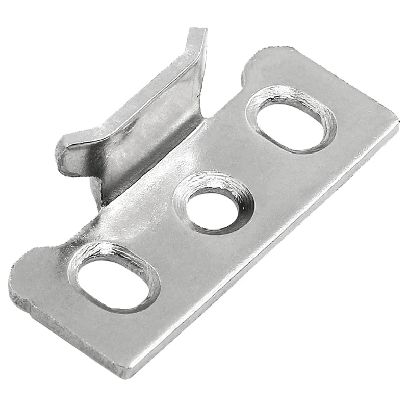 Pack of 4, aluminum alloy casement window lock, stainless steel lock point transmission rod matching buckle stop door and window