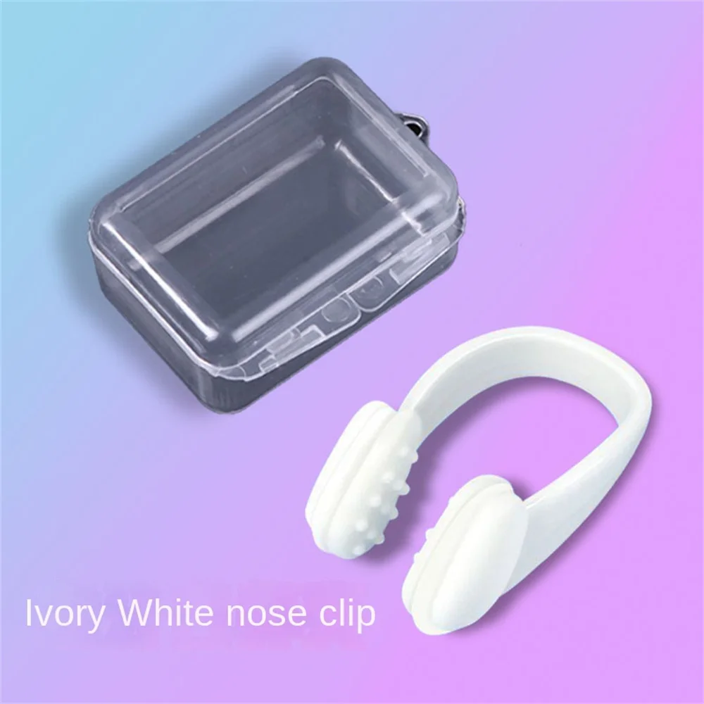 

Swimming Nose Clip Soft Silicone Earplugs Swimmer Unisex Nose Clip Waterproof Swim Accessories for Kids Adults Water Sports