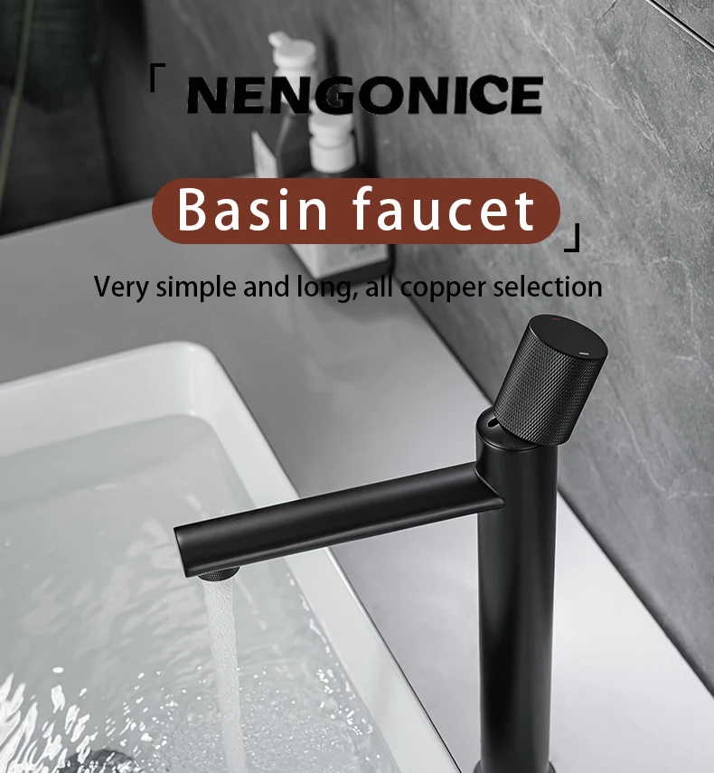Description Picture 3 of itemBathroom basin mixer faucet washbasin shower room counter basin ceramic toiletries smart Bath wc tapple hot & cold matt black