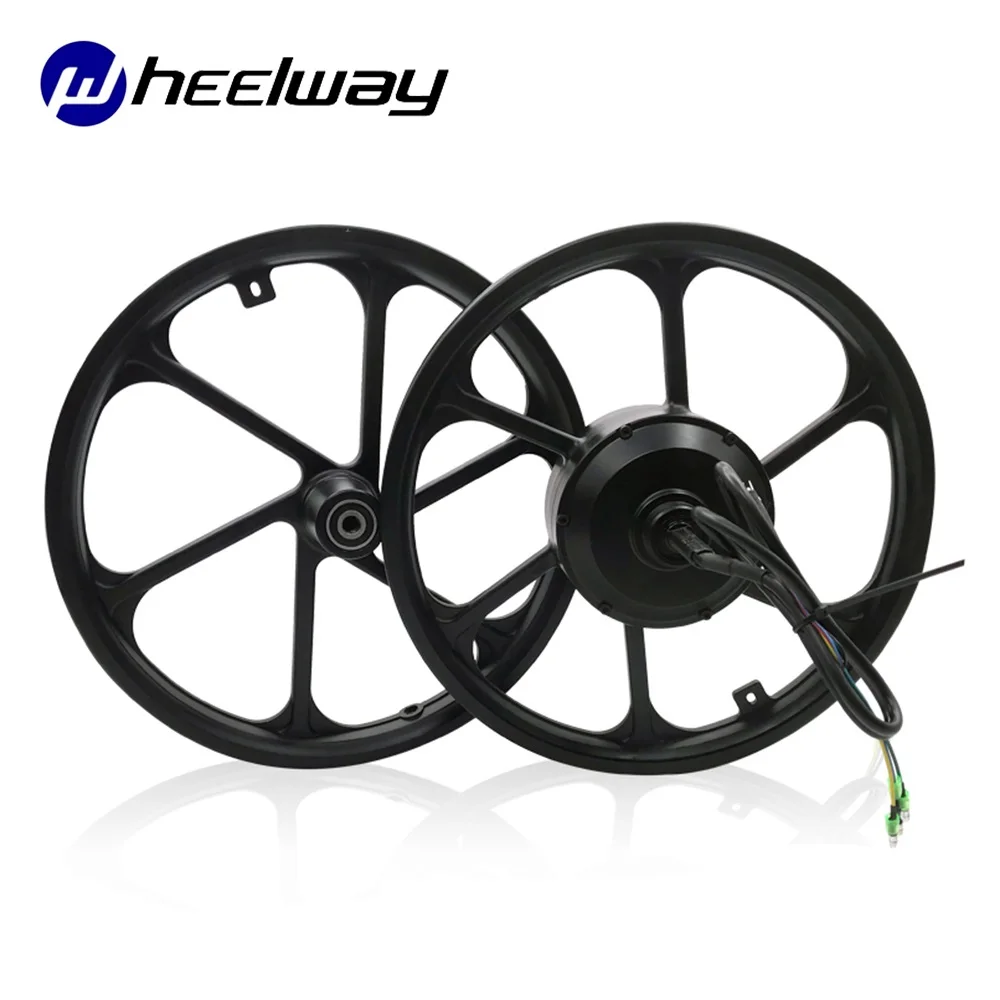16 inch 36V 48V 250W Brushless Wheelless Motor For Electric Bicycle With Lithium Battery Folding