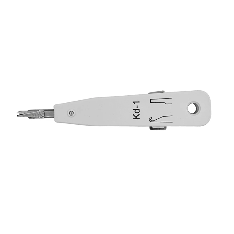 For RJ11 RJ12 RJ45 Cat5 KD-1 Network Cable Wire Cut Tool Punch Down Impact Tool 3