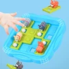 Children Educational Toys Naughty Puppy Push Bead IQ Puzzle Toys Board Games Montessori Logical Thinking Spatial Reasoning 5