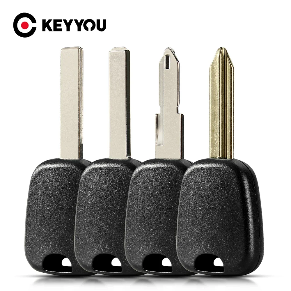 

KEYYOU 30PCS For Peugeot 106 107 307 207 306 406 For Citroen C2 C3 C4 SX9 Transponder Car Key Shell NE73 VA2 HCA NE78 Blade