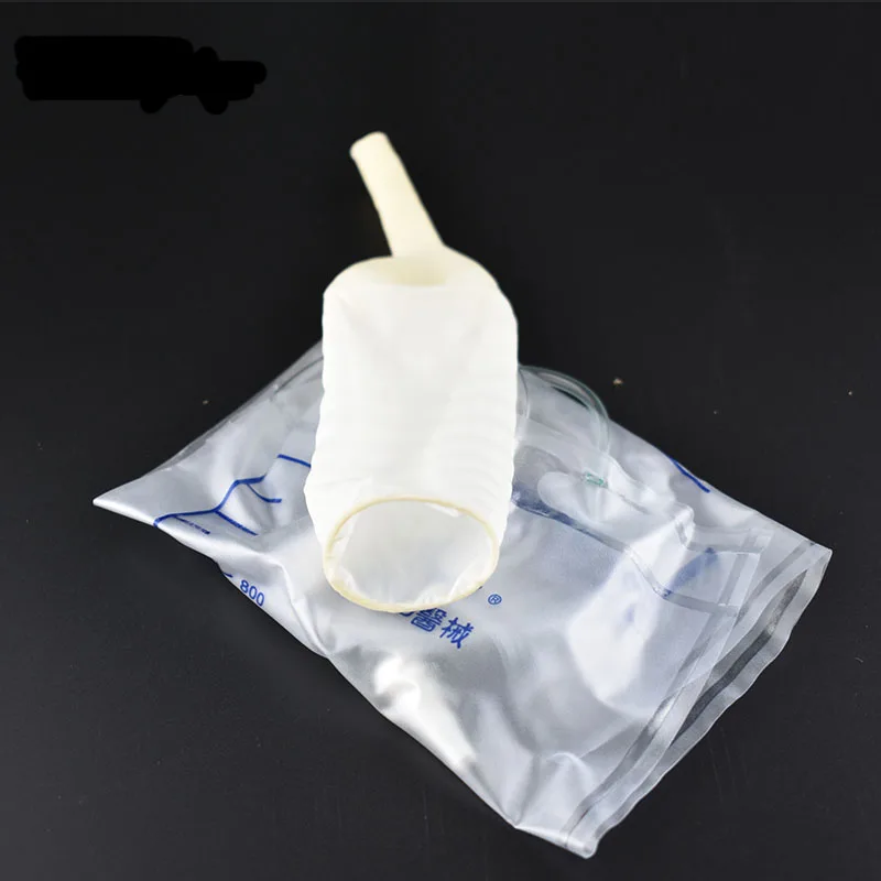 5Pcs Reusable Urine Collection Catheter Bag Incontinence Urinal Pee Holder Comfortable Urine Collector Bag for Bedridden Patient