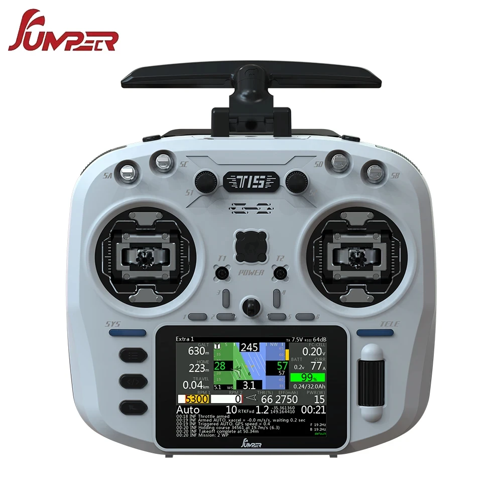 Jumper T15 Hall Sensor Color screen FPV Radio Controller EDGETX/ELRS For Long Rang RC Drone 5