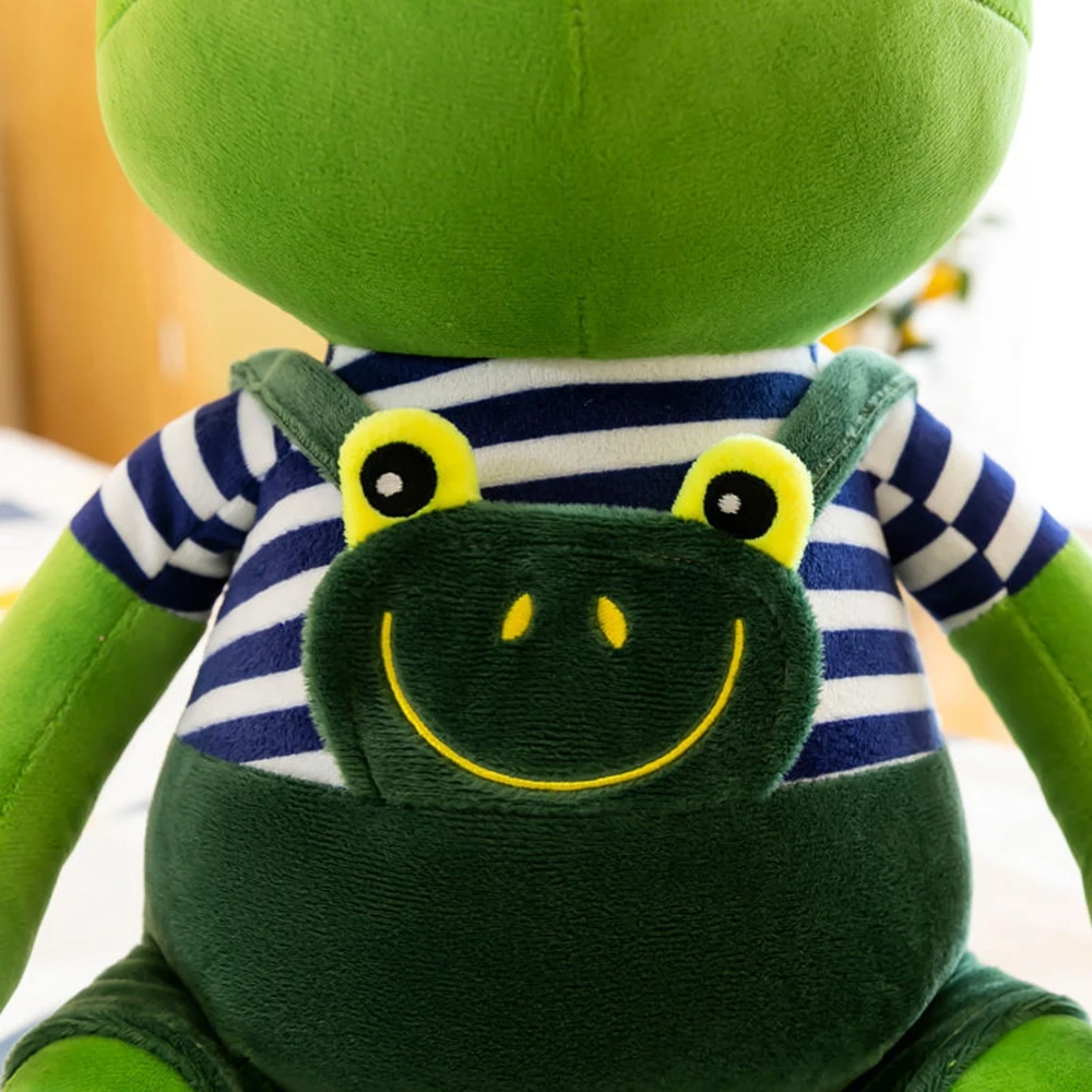 35CM Cartoon Frog Plush Toy Couple Lnternet Celebrity Children's Dolls Mall Activity Gifts Wholesale Birthday Gifts