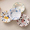 Ceramic Cat Dog Bowl with Iron Stand, Anti-Black Chin Pet Feeding & Drinking Bowl, Slow Feeder UFO Shape Macaron Color 4
