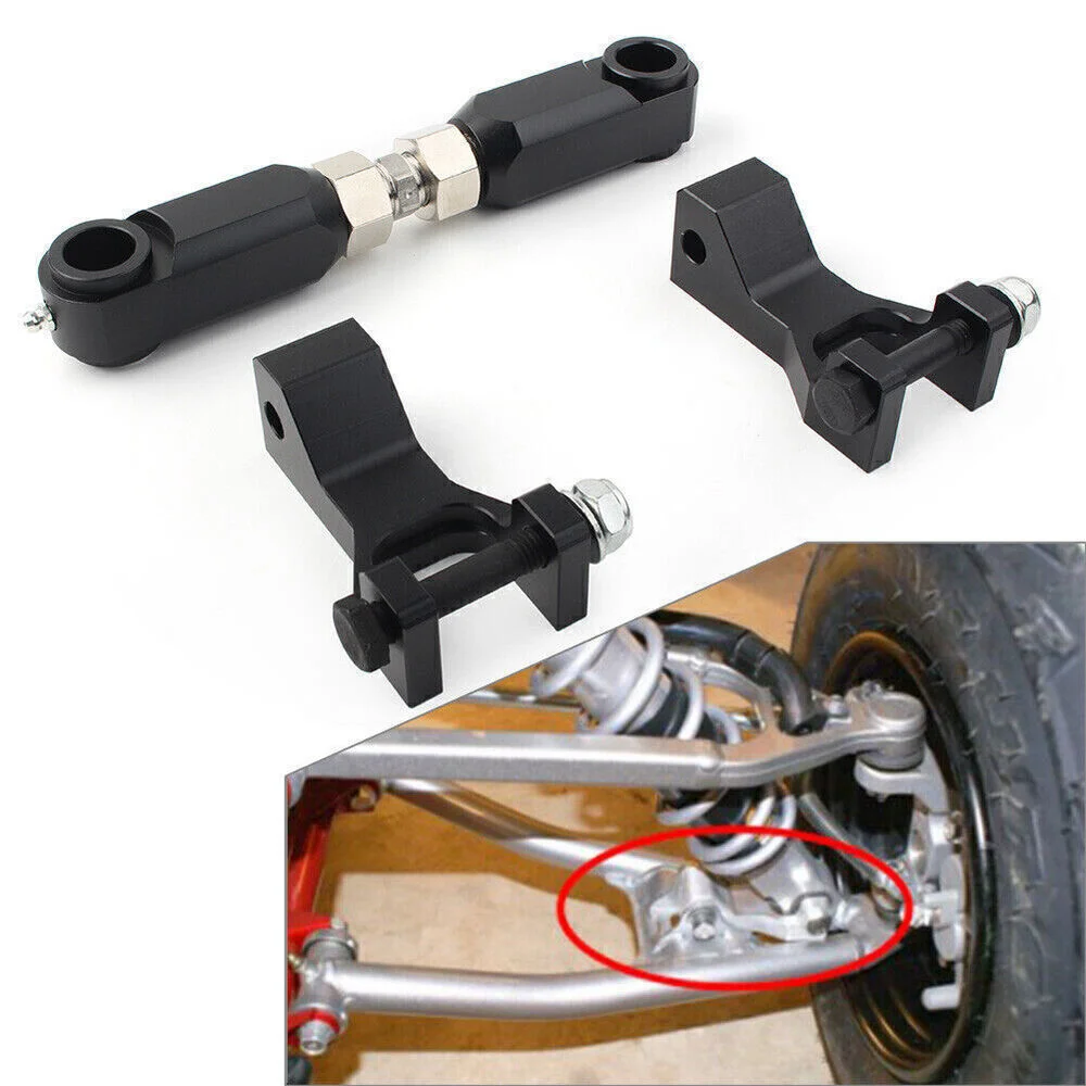 2Pcs Motorcycle Aluminum Front Lowering Kits Lowering Kit Adjustable For Yamaha Raptor 700 350 660 700R Atv