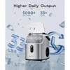 Crushed Pellet Nugget Ice Maker Machine 33lbs/24H Self-Cleaning Operation Easy Add Water Compact Design Portable Countertop Ice 3