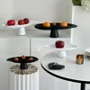 Desktop Storage Container Geometric Fruit Bowl Tray Desktop Storage Container Resin Handicraft Home Decoration Accessories 3
