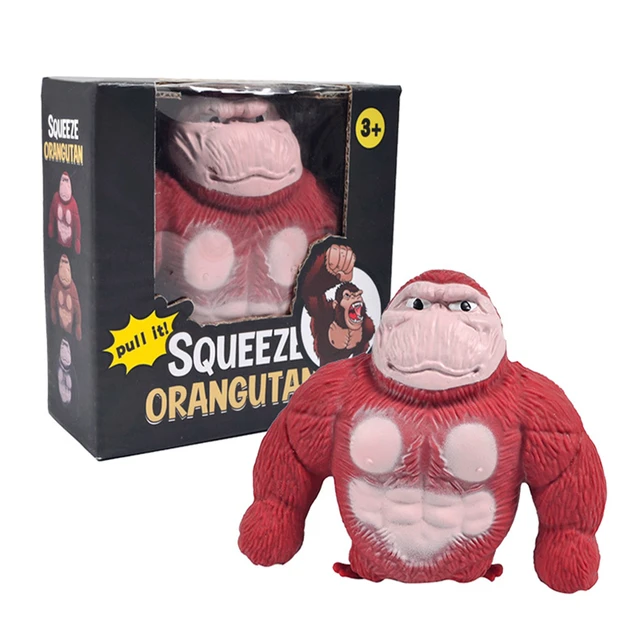 Acheter Elastique Singe, Gorille, Jouet de Décompression Doux et Amusant,  Cadeau de Noël