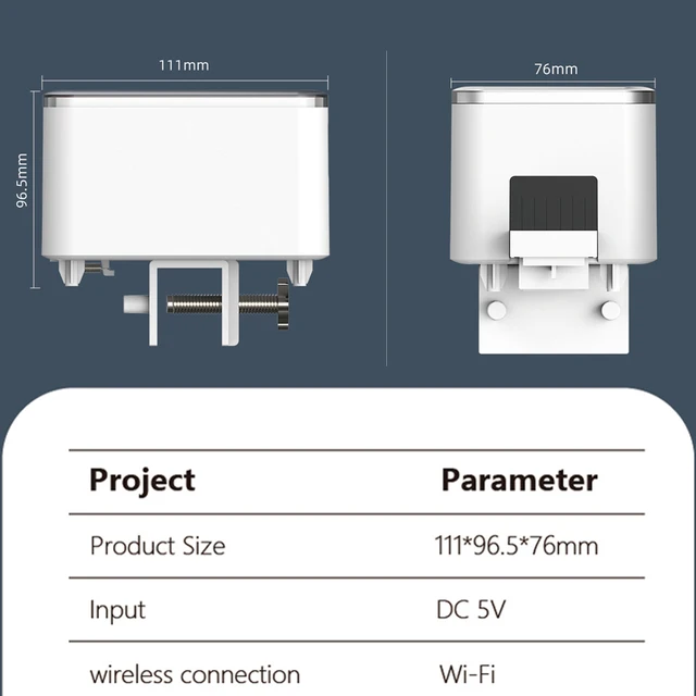 Automatic Feeder WiFi Remote Aquarium Goldfish Feeder 100ML Large Capacity Smart Timing Fish Feeder APP Control For Aquarium Use - Image 6